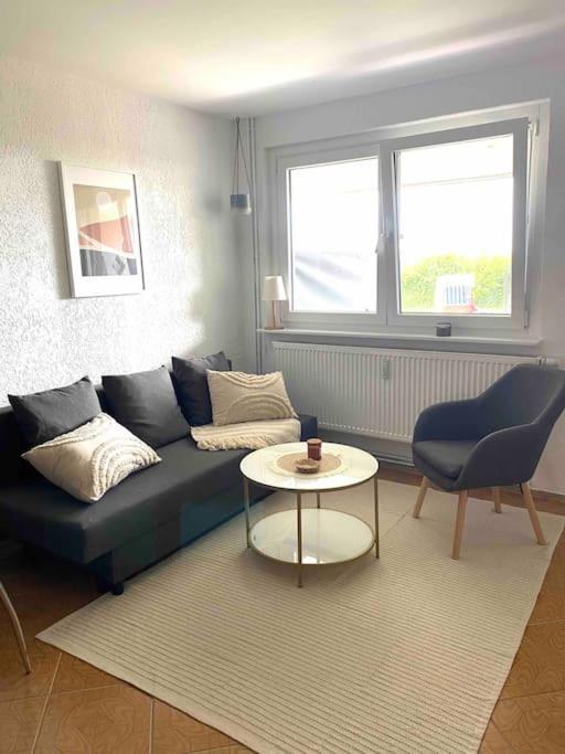 Ferienwohnung Nr. 1 Terrasse Bodden Kanu Bootssteg Zudar Dış mekan fotoğraf